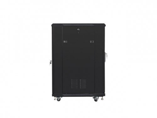 LANBERG SZAFA RACK STOJĄCA 19&quot; 22U 600X800 DRZWI PERFOROWANE CZARNA (FLAT PACK)