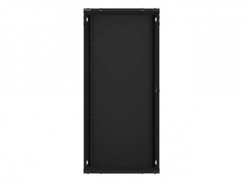Szafa jednosekcyjna Lanberg WF01-6627-10B (27U; 1300mm / 600mm / 600 mm; wisząca; Szklane; 19&#039;&#039;; kolor czarny)