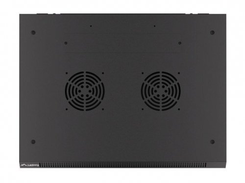 Szafa jednosekcyjna Lanberg WF01-6427-10B (27U; 1300mm / 600mm / 450 mm; wisząca; Szklane; 19&#039;&#039;; kolor czarny)