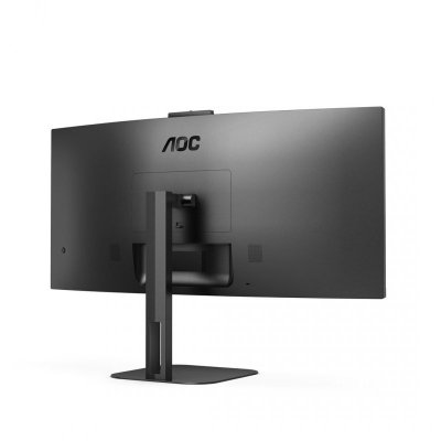AOC V5 CU34V5CW/BK LED display 86,4 cm (34&quot;) 3440 x 1440 px Wide Quad HD Czarny