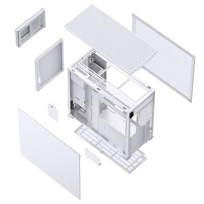 Obudowa komputerowa Jonsbo D41 screen, biała