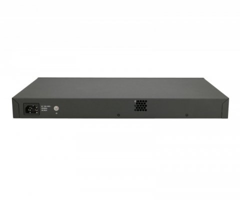 FiberHome S5800-28T-X-PE-AC łącza sieciowe Zarządzany L2/L3 Gigabit Ethernet (10/100/1000) Obsługa PoE 1U Czarny, Szary