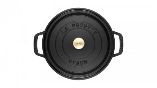 Garnek żeliwny okrągły STAUB 40509-485-0 - czarny 1.7 ltr