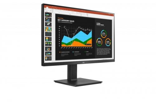 LG 27BQ75QB-B monitor komputerowy 68,6 cm (27&quot;) 2560 x 1440 px Quad HD LCD Czarny