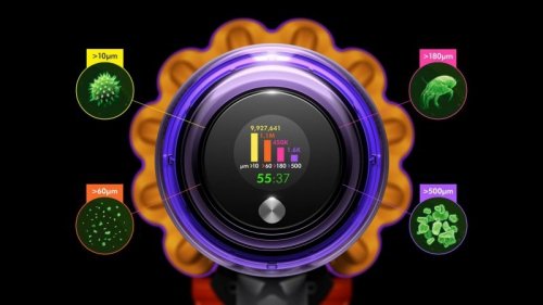 Dyson V15 Detect Absolute odkurzacz przenośny Nikiel, Żółty Bez worka
