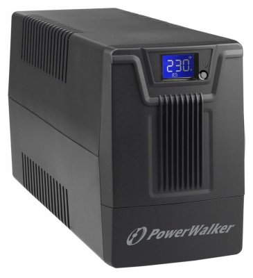 POWER WALKER UPS LINE-IN VI 600 SCL FR (2X PL 230V, RJ11/45 IN/OUT, USB, LCD)
