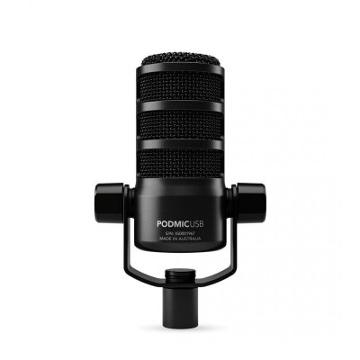 RODE PodMic USB Czarny Mikrofon studyjny