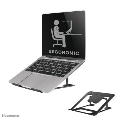 Neomounts NSLS085BLACK stojak na laptop Podstawka na notebooka Czarny 43,2 cm (17&quot;)