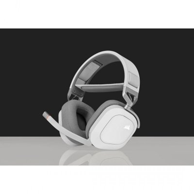 Słuchawki Corsair HS80 RGB Wireless White