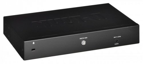D-Link DGS-1210-08P Zarządzany L2 Gigabit Ethernet (10/100/1000) Obsługa PoE Czarny