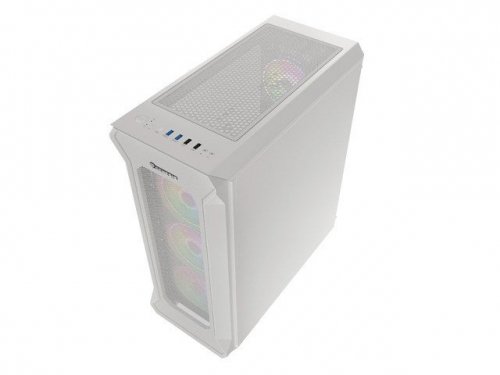 GENESIS OBUDOWA IRID 505 ARGB BIAŁA MIDI TOWER NPC-1872