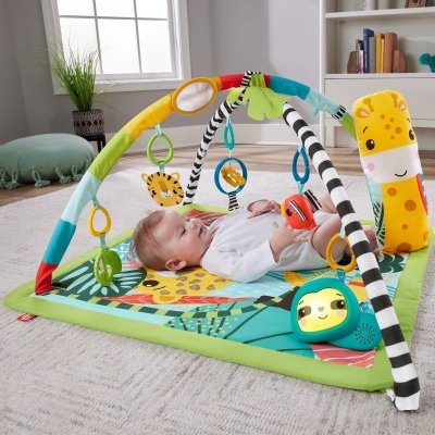 Fisher Price Mata edukacyjna 3w1 Las tropikalny HJW08