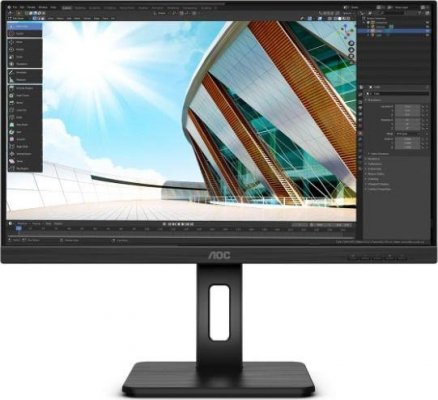 AOC 24P2Q LED display 60,5 cm (23.8&quot;) 1920 x 1080 px Full HD Czarny