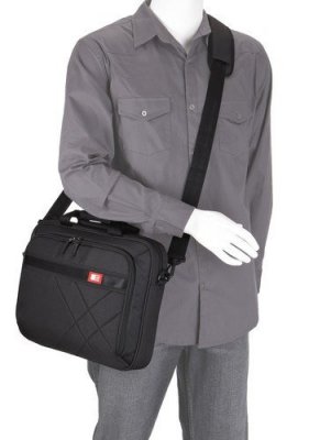Case Logic DLC-115 Black 39,6 cm (15.6&quot;) Obudowa na messenger Czarny