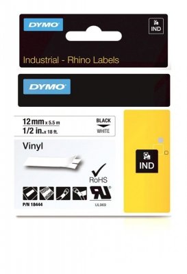 DYMO 12mm RHINO Coloured vinyl taśmy do etykietowania D1