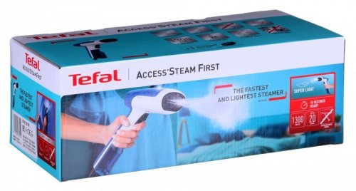 Tefal DT613 Ręczny parowiec do ubrań 70 l 1300 W Biały, Niebieski