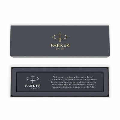 Parker 2093215 zestaw piór Czarny, Srebrny 2 szt.