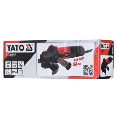 SZLIFIERKA KĄTOWA 125MM 850W YATO YT-82097