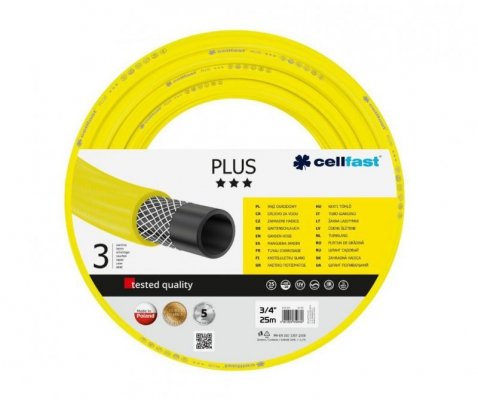 Wąż ogrodowy Cellfast  PLUS 3/4&quot; 25 m