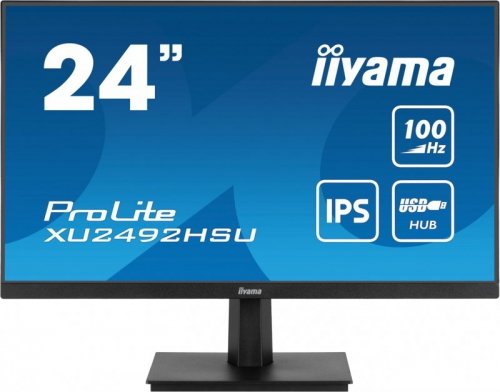 iiyama ProLite monitor komputerowy 60,5 cm (23.8&quot;) 1920 x 1080 px Full HD LED Czarny