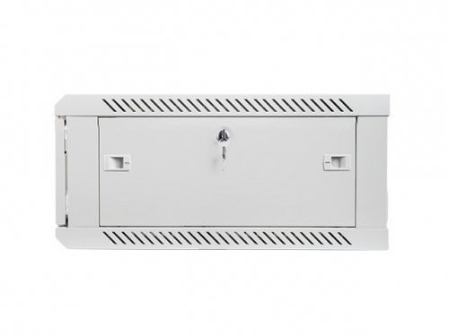Szafa Rack Lanberg  WF01-6604-10S (4U; 280mm / 600mm / 600 mm; wisząca; Szklane; 19&#039;&#039;; kolor szary)