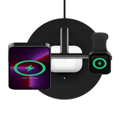 3-IN-1 WIRELESS CHARGER FOR/IPHONE 12/13 SERIES WITH MAGSAFE