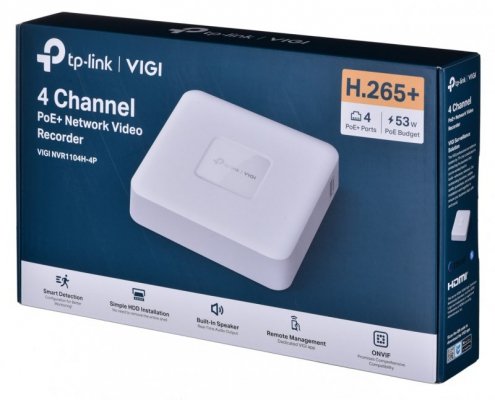 Rejestrator TP-LINK VIGI NVR1104H-4P