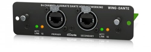 Behringer WING-DANTE Karta rozszerzeń Dante 64x64 do Wing
