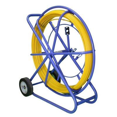 Extralink Pilot do przeciągania kabli Pilot 9mm 200m włókno szklane FRP, śr. 9mm, dł. 200m, żółty