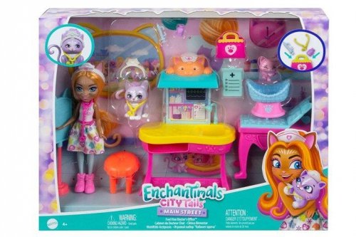 Enchantimals City Tails HLH22 lalka