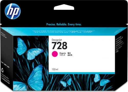 HP Wkład z atramentem purpurowym DesignJet 728 o pojemności 130 ml