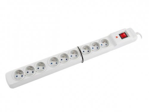 LISTWA ZASILAJĄCA ARMAC MULTI M9 3M 9X 230V PL SZARA