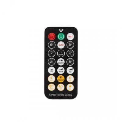 Plafon V-TAC 18W LED Okrągły 30cm Natynkowy Pilot Czujnik Ruchu IP44 Czarny VT-8618S 4000K 1830lm