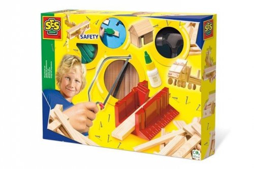 SES Creative Children&#039;s Woodwork Set de Luxe