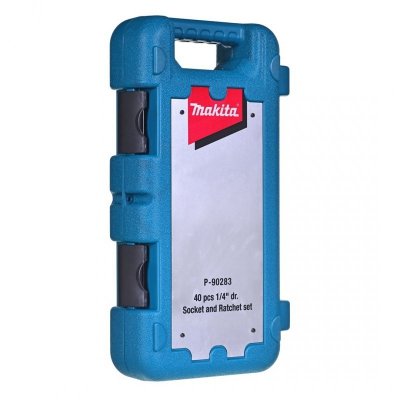 Zestaw bitów i nasadek z uchwytem MAKITA P-90283 40el. w walizce