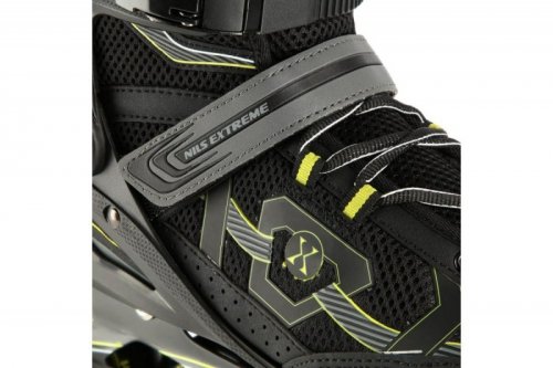 ŁYŻWOROLKI NILS EXTREME NA9157 CZARNO-ZŁOTE  ROZM. 41