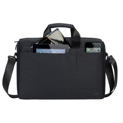 Rivacase Biscayne 39,6 cm (15.6&quot;) Obudowa na messenger Czarny