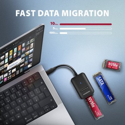 AXAGON ADM2-CM Adapter USB3.2 Gen 2 M.2