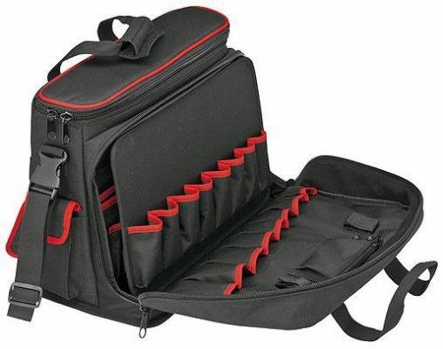 Knipex 00 21 10 LE walizka na narzędzia Czarny, Czerwony Poliester