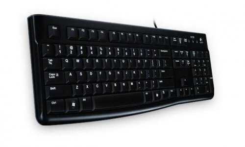 Klawiatura Logitech K120 920-002489 USB QWERTZ Niemiecki Czarny