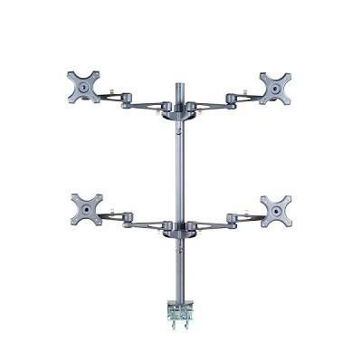 Neomounts FPMA-D935D4 uchwyt / stojak do monitorów 68,6 cm (27&quot;) Biurko Srebrny