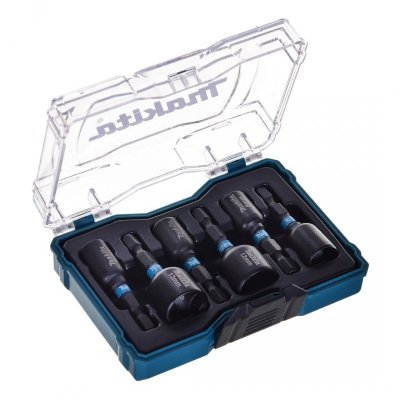 MAKITA ZESTAW NASADEK 1/4&quot;  50mm 6szt. IMPACT BLACK