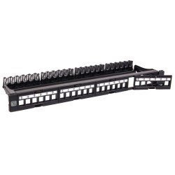 Techly I-KS PP-24-DEN panel krosowniczy 1U