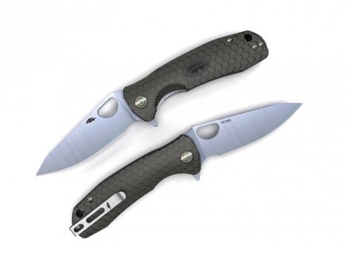 Nóż Honey Badger Leaf 14C28N Small Black