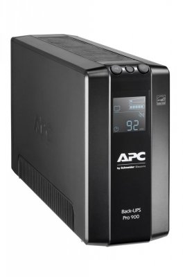 APC Back UPS Pro BR 900VA, 6 Outlets, AVR, LCD Interface