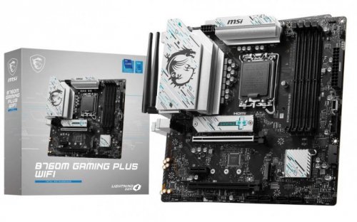 MB B760 S1700 MATX/B760M GAMING PLUS WIFI MSI