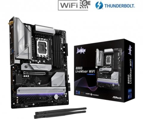MB B860 S1851 ATX/B860 LIVEMIXER WIFI ASROCK