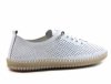 Półbuty sneakersy 38 skóra FILIPPO 6140 białe skórzane ażurowane