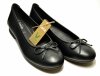 Baleriny damskie 38 JANA 22163 czarne półbuty balerinki
