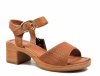 Sandały 39 JANA 28374 sandałki camel na obcasie
